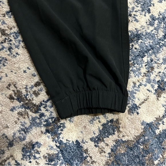 Abercrombie & Fitch Black Elastic Waistband Joggers Size Medium - Picture 6 of 11